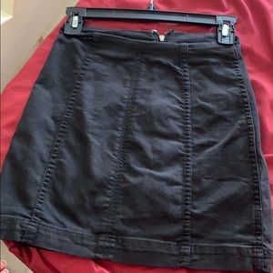 Black free people skirt